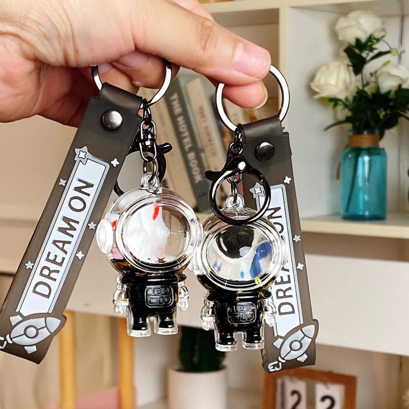 Floating Astronaut Keychain