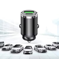 Sakerplus Metal Pull-Ring Invisible Fast Car Charger