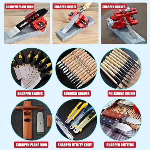 Saker PrecisionSharp Chisel & Plane Honing Guide