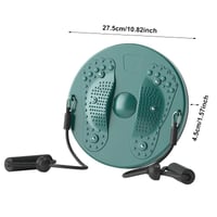 Magnetic Waist Twisting Disc with Resistance Bands