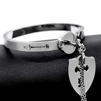 Hartslot armband & ketting