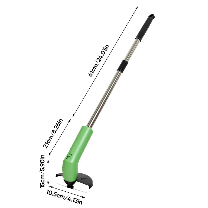 Trådløs mini ugresstrimmer