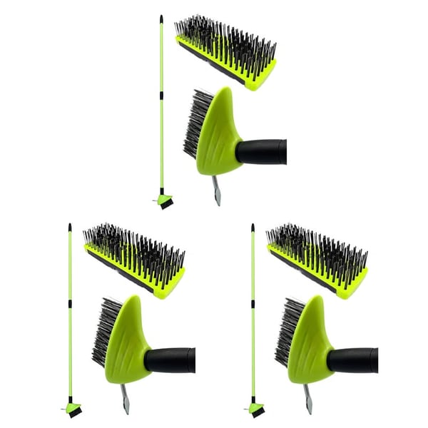 Sakerplus 3-in-1 Versatile Weed Brush Combo Set