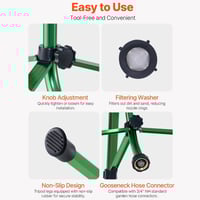Sakerplus Telescopic Tripod Sprinkler