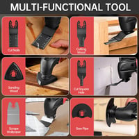 Sakerplus® Cordless Oscillating Tool For Versatile Cutting