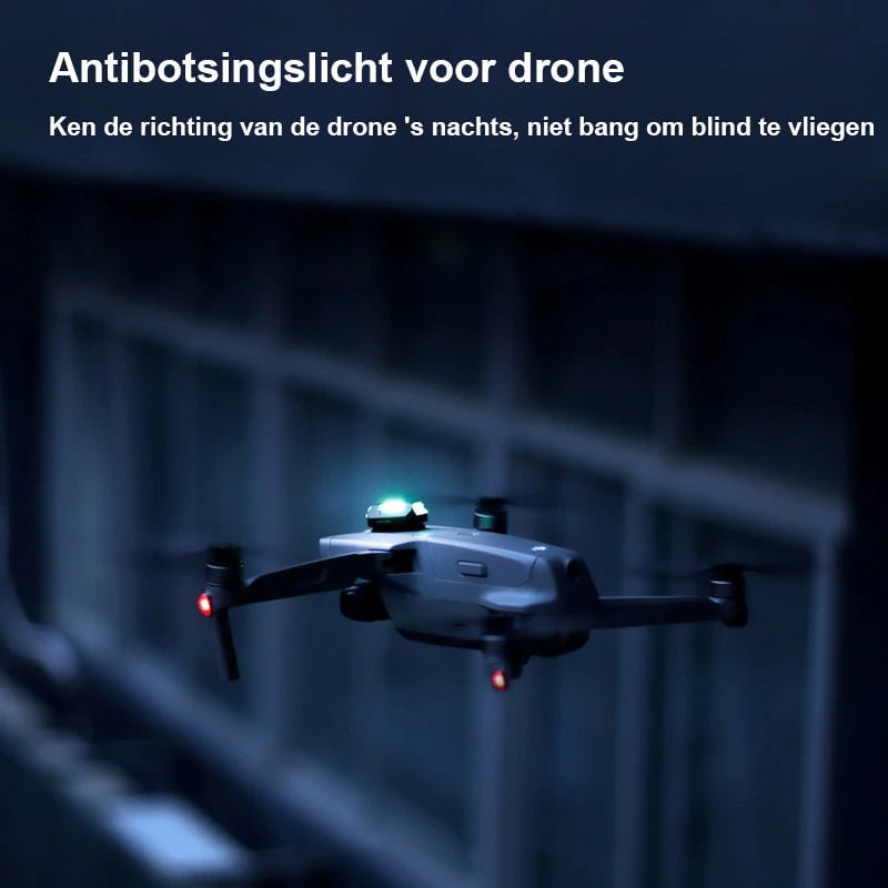 4 kleuren LED-stroboscooplampen voor vliegtuigen en opladen via USB