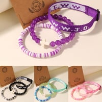 Clay Cross Card Bracelet Set