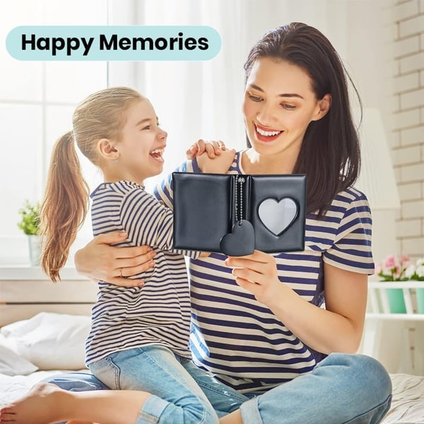 Heart-Shaped Hanging Photo Album