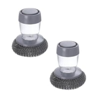 Kitchen Soap Dispensing Palm Brush