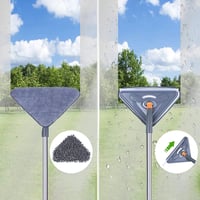 Five-section triangular mop