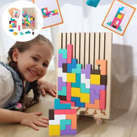 Wooden Stacking Puzzle Toy
