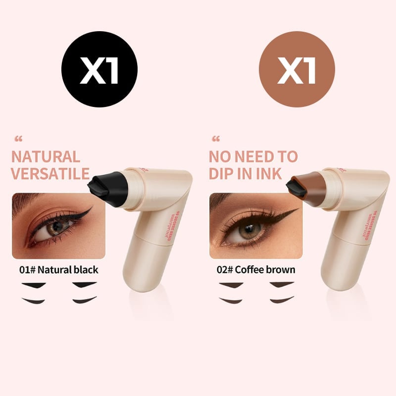 Dual-Head Design Rotierender Eyeliner-Stempelstift