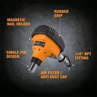 SAKER® Pneumatic Mini Palm Nailer