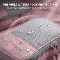 6-Piece Expandable Space-Saving Packing Cubes