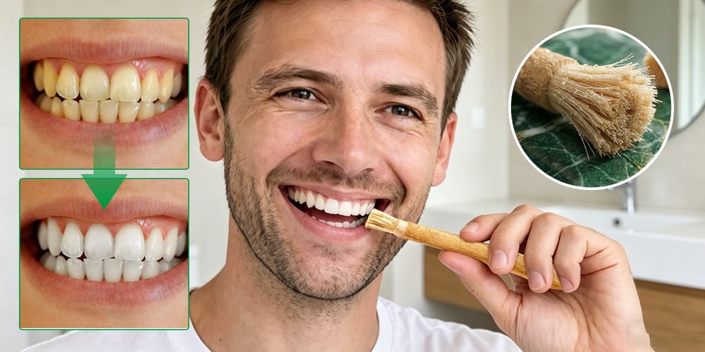 Natural Toothbrush Sticks Banner