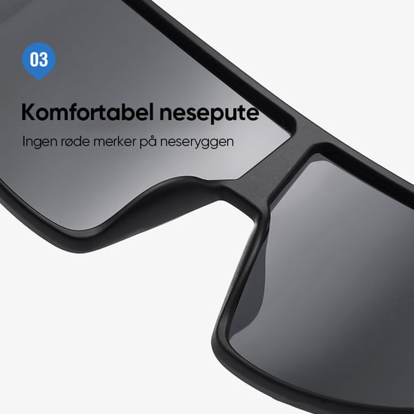 Fasjonable sandsikre øyebeskyttende solbriller