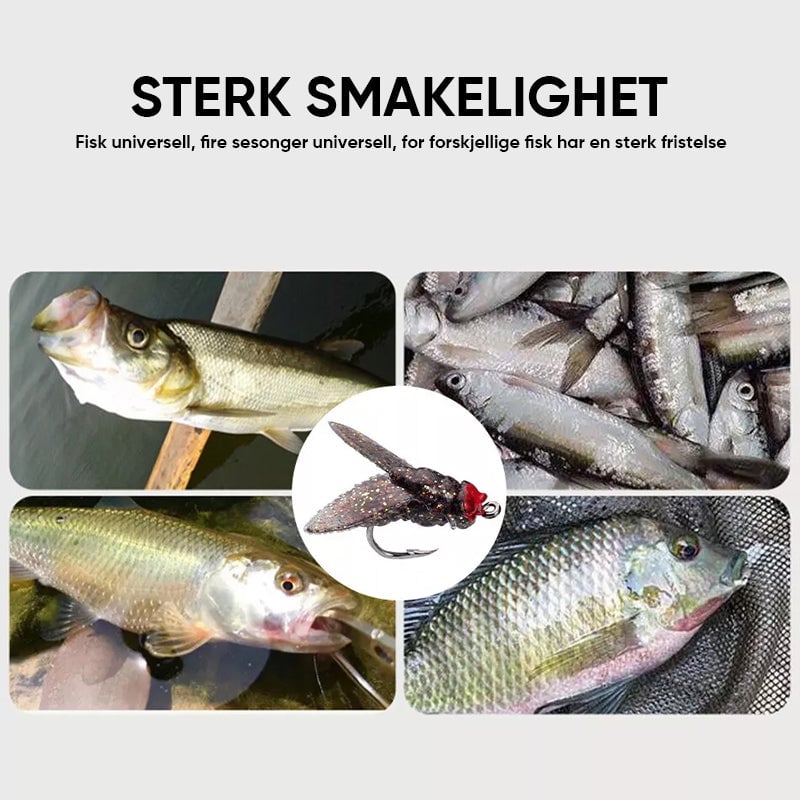 Bioniskt bete för flugfiske