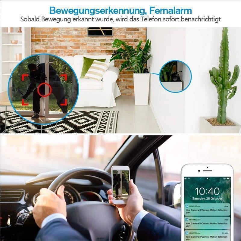 ✨1080p magnetische WiFi Mini Kamera