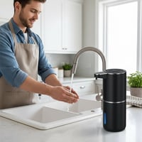 Automatischer Berührungsloser Seifenspender – 400ml USB-C Wiederaufladbar & Wandmontiert