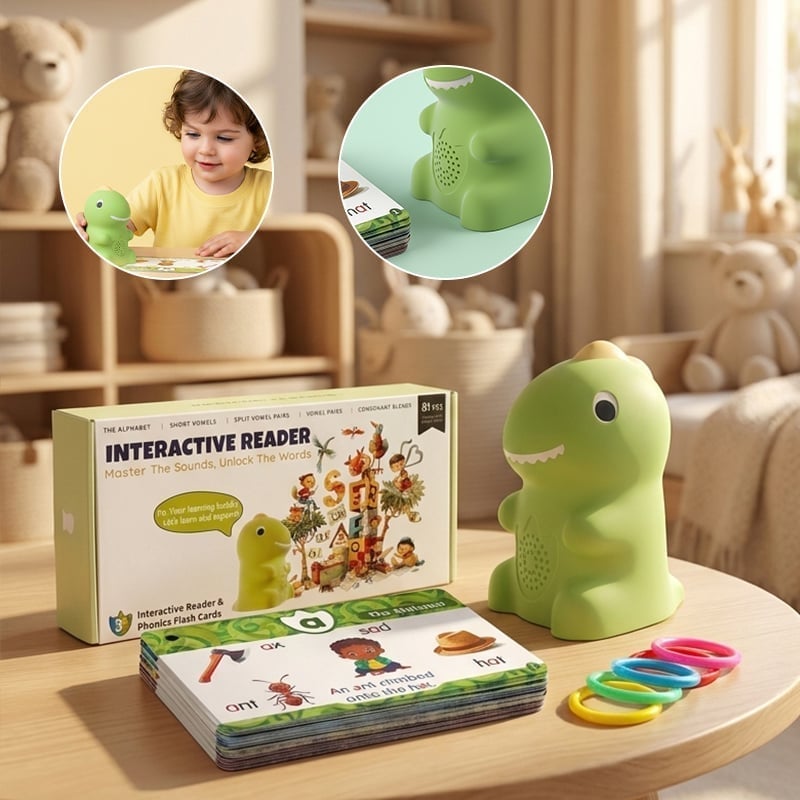 Dino Learning Card Point-Reader