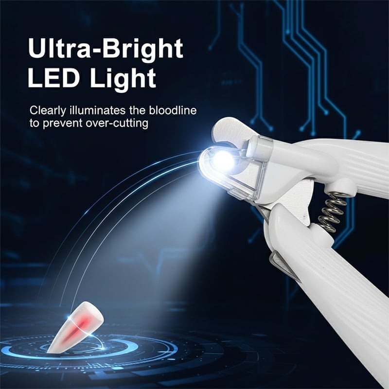 LED Light Pet Nail Clipper