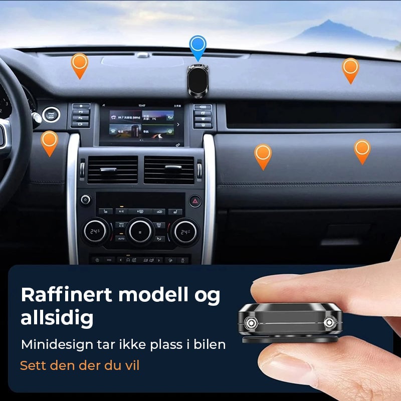 Magnetisk telefonholder for bil