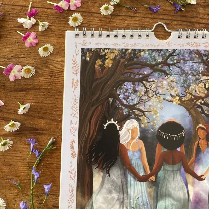2024 Womens Circles Hängande Väggkalender