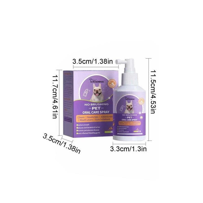 Hunde- und Katzenzahnreinigungsspray