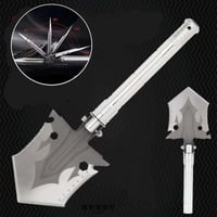 Multifunctional portable outdoor camping engineer shovel