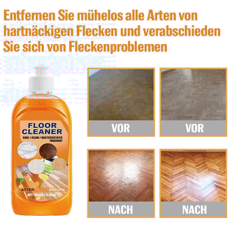 Leistungsstarker Bodenreiniger