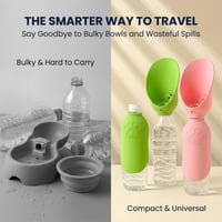 Portable Foldable Pet Water Bottle Cup