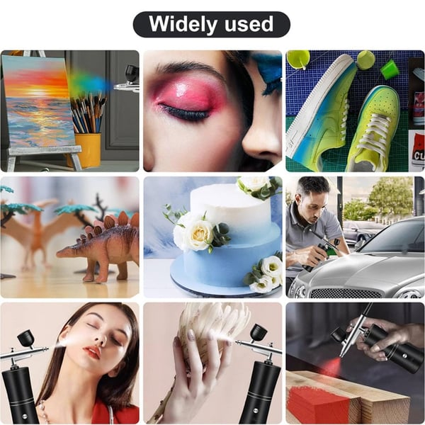 Sakerplus Airbrush Gun and Compressor Kit