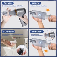 Staubsaugerfilter Set (HL107-4 Stück)