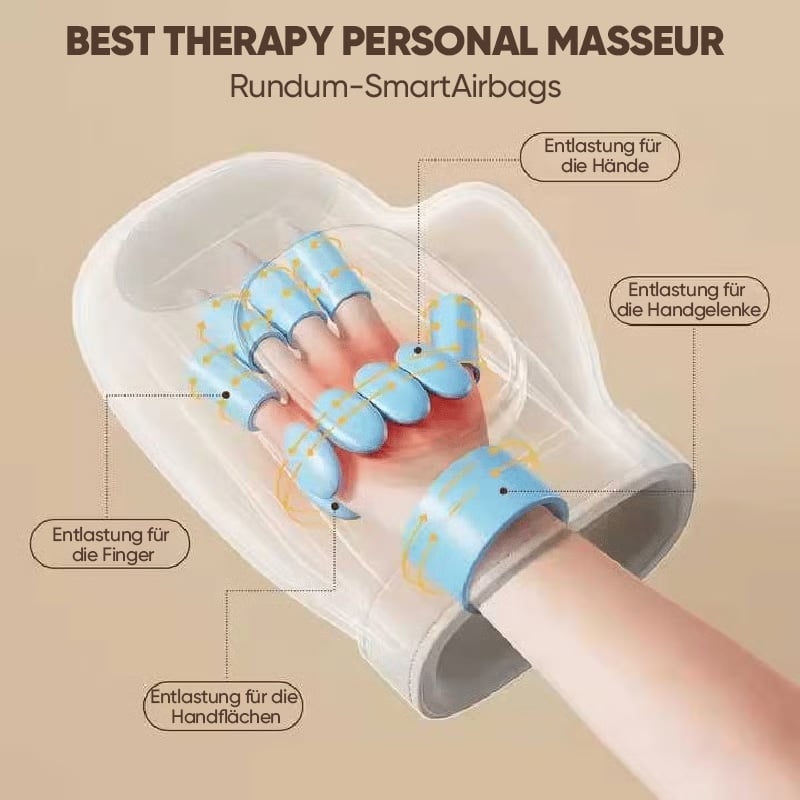 Handmassagegerät mit Wärmekompression