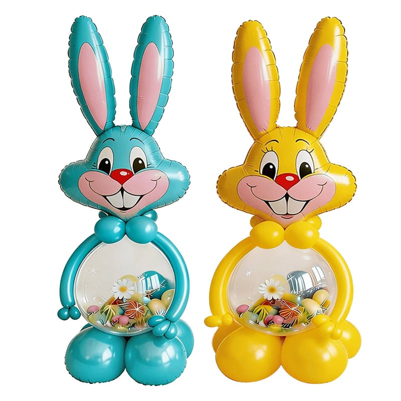 Easter Bunny Balloon Set