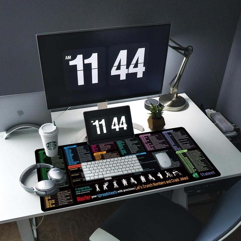 Excel Keyboard Shortcut Mouse Pad