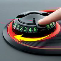 Multifunctional 4-in-1 car phone anti-slip mat