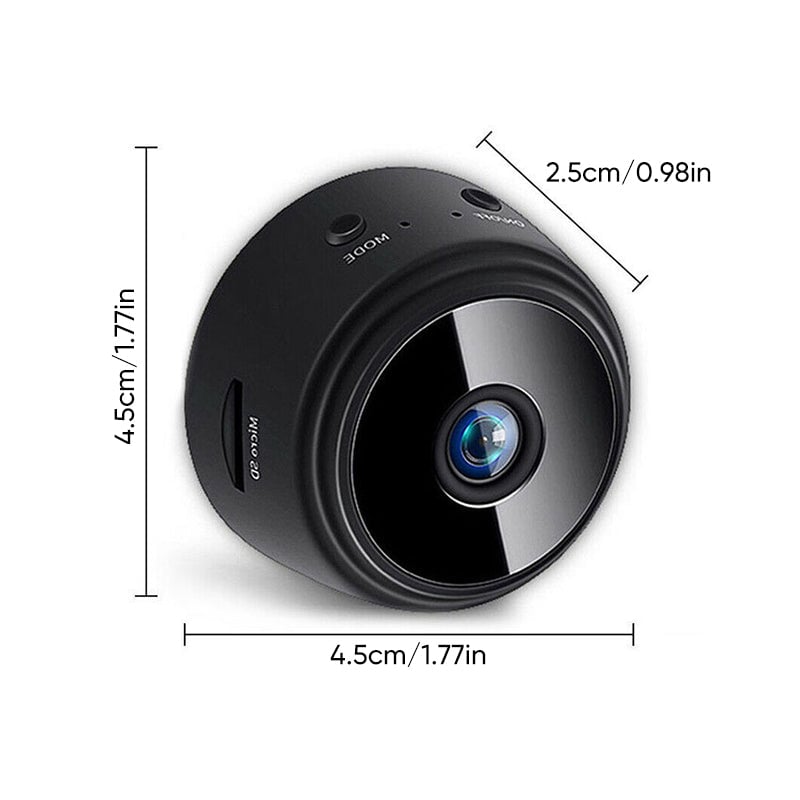 Wireless Indoor Camera for Home Security