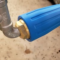 Hochdruck-Wasserpistole mit rotierender Düse