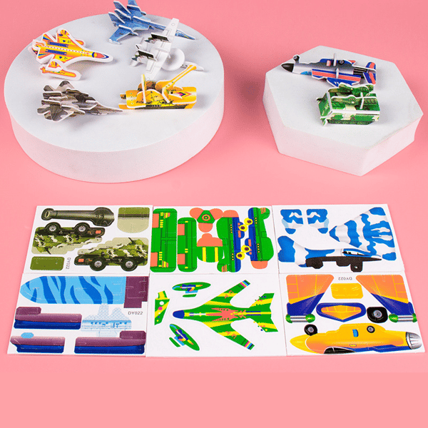 DIY 3D Creative Insect Paper Jigsaw Puzzle