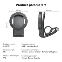 Dashboard Foldable Magnetic Car Mount