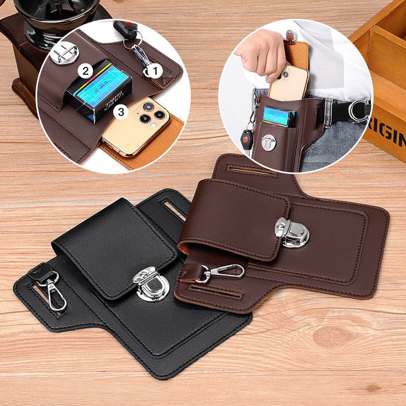 Vertikale Handy-Gürteltasche