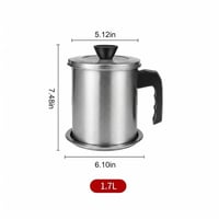 new-Stainless Steel Kitchen Oil Filter