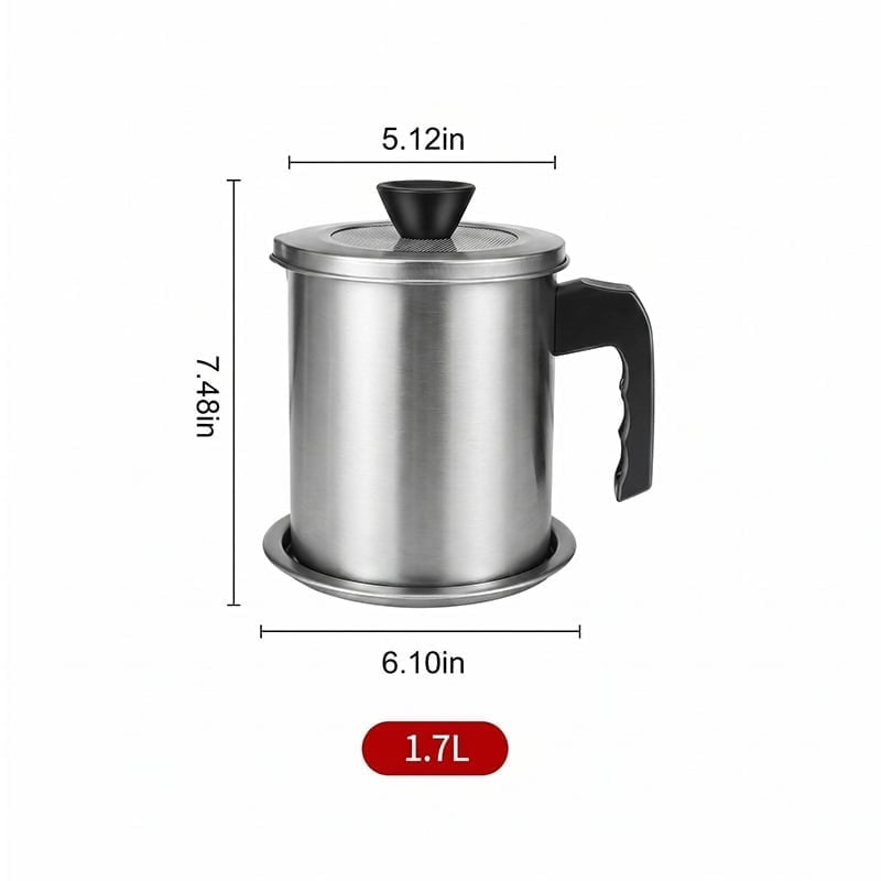 new-Stainless Steel Kitchen Oil Filter