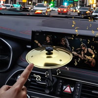 Sakerplus Car Vent Mini Drum Cymbal Accessory