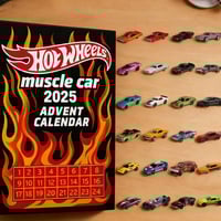 NASA Christmas Tree Decorations Hot Wheels Muscle Car Blind Box