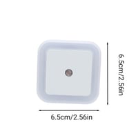 Square Light-Controlled Night Light