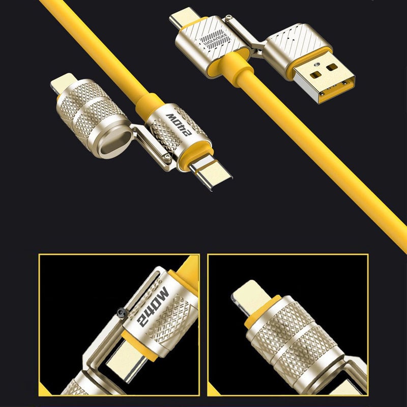 240W 4-in-1 data cable