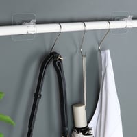 🍀Transparent Hanging Rod Clip