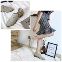 Breathable Hollow Zipper Shoes